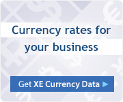 Get currency rates for your business